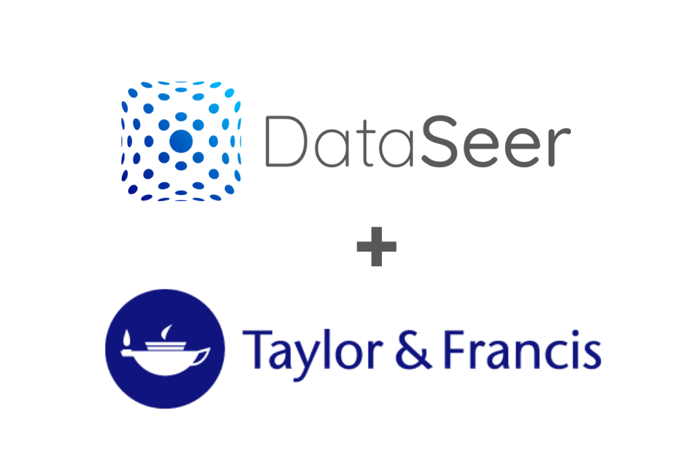 Taylor & Francis + DataSeer logo image