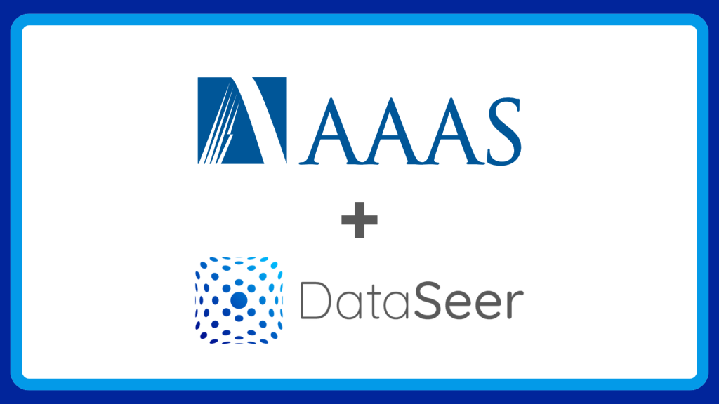 AAAS & DataSeer logos